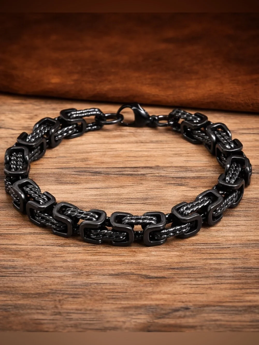 Stainless steel chain bracelet